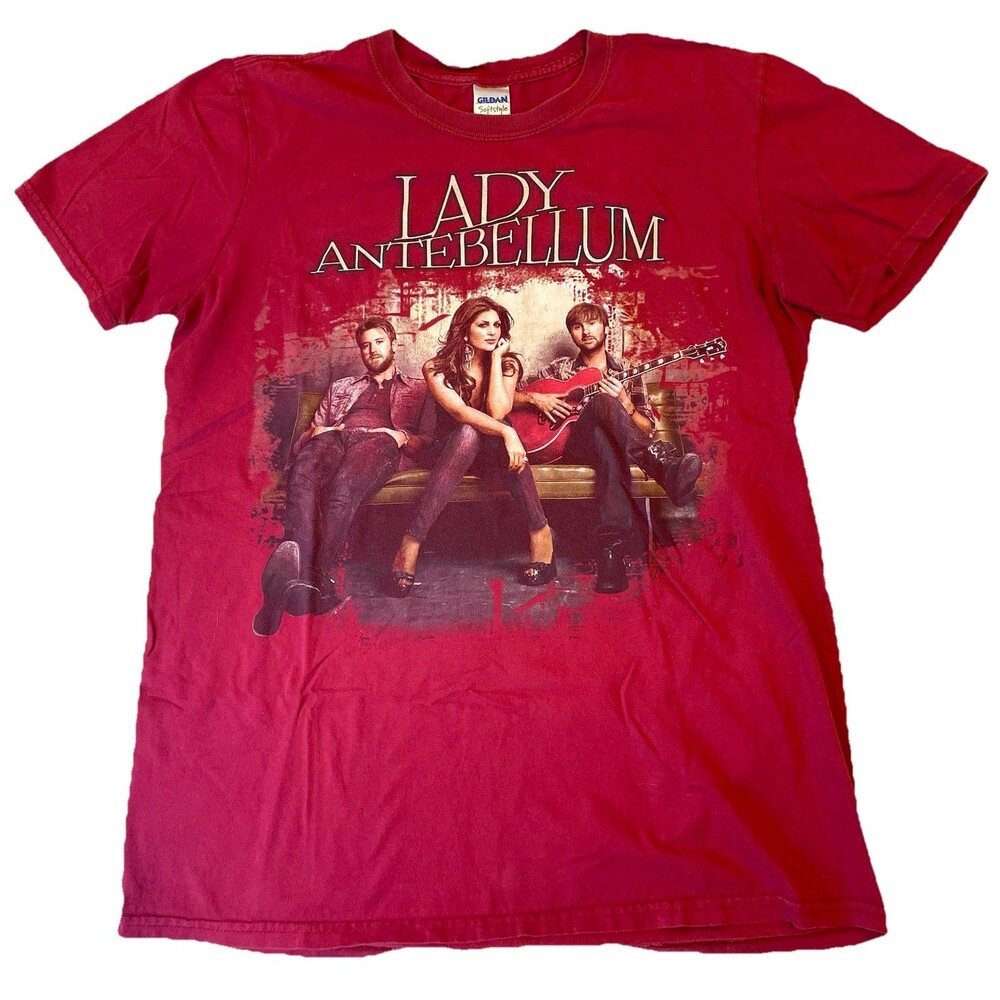 Lady Antebellum OWN THE NIGHT Tour 2 sided T-Shirt Medium 2011 Country Music